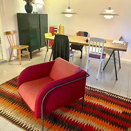 Thatched Half-timbered House On Idyllic * Vejrø