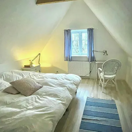 Thatched Half-timbered House On Idyllic Nyaraló Vejrø