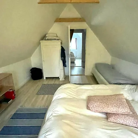 Thatched Half-timbered House On Idyllic *