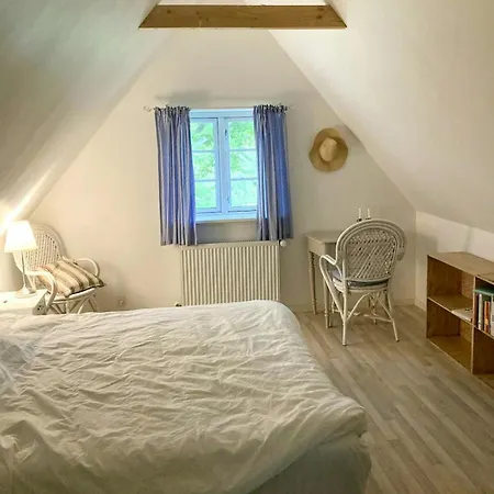 Thatched Half-timbered House On Idyllic * Vejrø