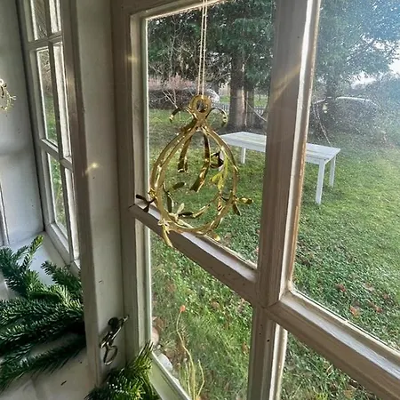 Thatched Half-timbered House On Idyllic Vejrø