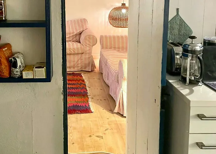 Thatched Half-timbered House On Idyllic