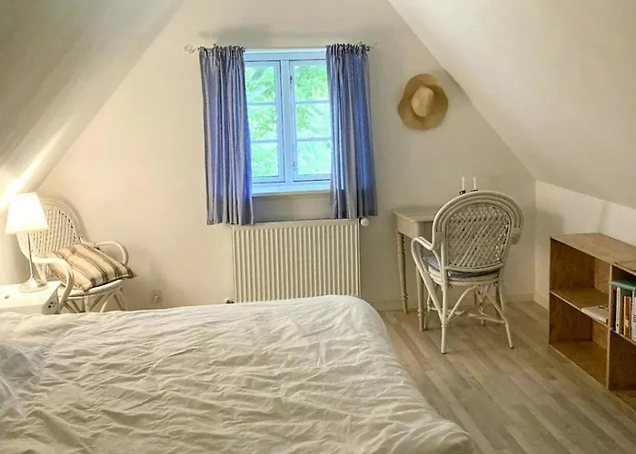 Thatched Half-timbered House On Idyllic Fejo * Vejro